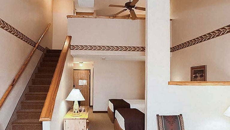 Staircase view of Loft